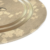 Gold Holiday Season Vibe Snijplank (Hoek)