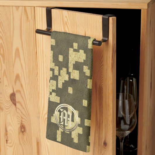 Gold Holiday Season Vibe Theedoek (Derde Gevouwen)