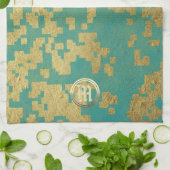 Gold Holiday Season Vibe Theedoek (Gevouwen)