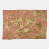 Gold Holiday Season Vibe Theedoek (Horizontaal)