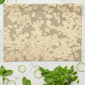 Gold Holiday Season Vibe Theedoek (Gevouwen)