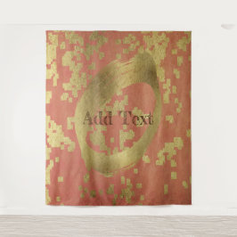 Gold Holiday Season Vibe Wandkleed