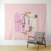 Gold Holiday Season Vibe Wandkleed (In Situ (horizontaal))