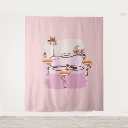 Gold Holiday Season Vibe Wandkleed (Voorkant)