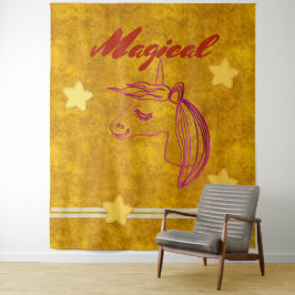 Gold Holiday Season Vibe Wandkleed