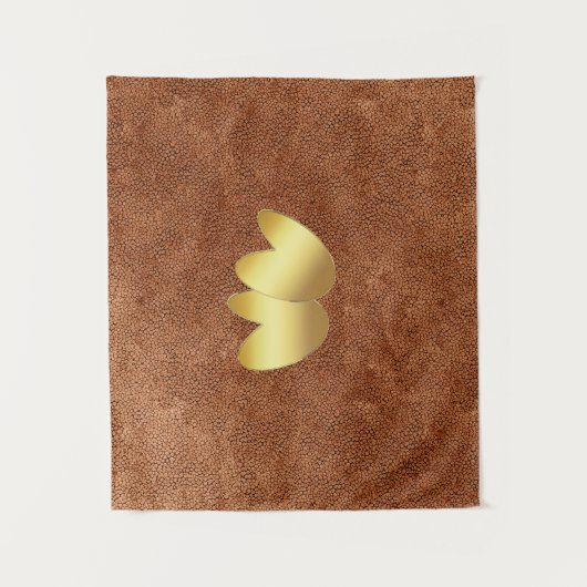 Gold Holiday Season Vibe Wandkleed (Voorkant)