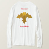 Gold Holly T-shirt (Design achterkant)