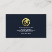 Gold Home Electric Circuit-bedrading Visitekaartje (Achterkant)