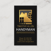 Gold Home Landscape Renovation Services Visitekaartje (Voorkant)