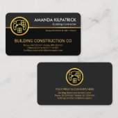 Gold Home Reparaties Aannemer Visitekaartje (Voorkant / Achterkant)