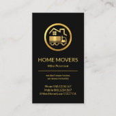 Gold Home Rooftop Verhuizen Visitekaartje (Voorkant)