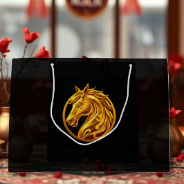 Gold Horse Groot Cadeauzakje