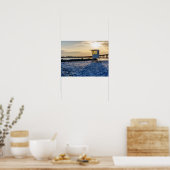 Gold Hour Destin East Pass Poster (Keuken)