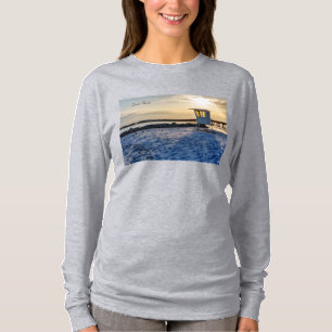 Gold Hour Destin East Pass T-shirt met lange mouwe