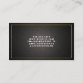 Gold Houses | Bouw van onroerend goed Visitekaartje (Achterkant)