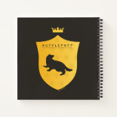 Gold HUFFLEPUFF™ Crowning Crest Notitieboek (Achterkant)