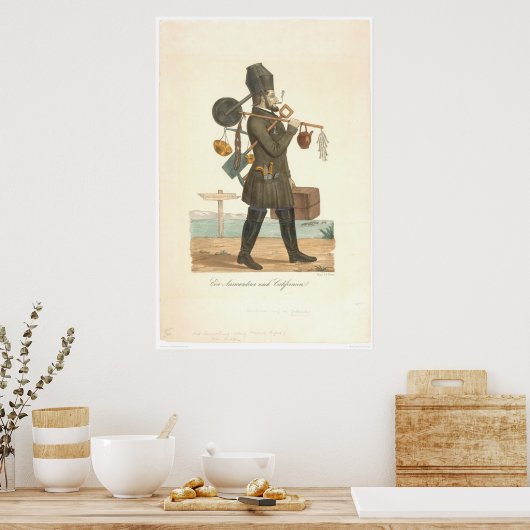 Gold Hunter naar CA. (0631A) Poster (Keuken)