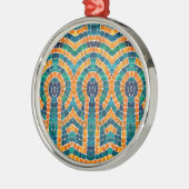 GOLD ICONS MOZAÏEK Premium Rond Ornament (Links)