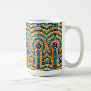 GOLD ICONS MOZAÏEK Tall White Mok