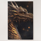 Gold Illumined Dragon Legpuzzel (Verticaal)