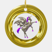 Gold Illusion Ornament Voeg een foto-rand toe (Achterkant)