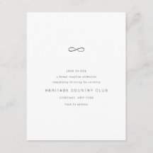 Gold Infinity Symbool Minimale grafische behuizing