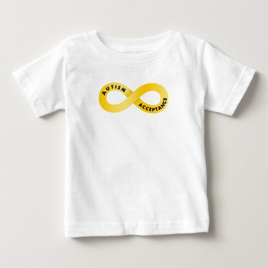 Gold Infinity-symbool voor autisme (Voorkant)