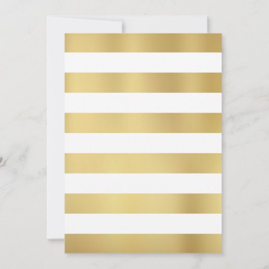 Gold Instagram Lijst Foto Afstuderen aankondiging (Achterkant)