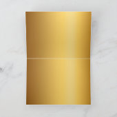 Gold International Weihnachten Navidad Greep Feestdagen Kaart (Binnen)