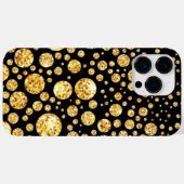 GOLD IRIDESCENT DIAMOND KIJK Case-Mate iPhone CASE (Achterkant (horizontaal))