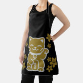 Gold Japanese Maneki-neko Schort (Insitu)