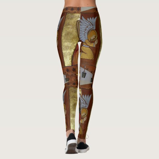 Gold Jesus Leggings (Achterkant)