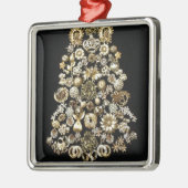 Gold Jewelry-kerstboom Metalen Ornament (Links)