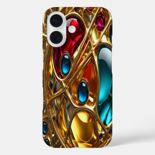 Gold & Jewels #11 - iPhone 16 Hoesjes