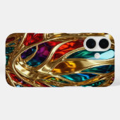 Gold & Jewels #35 - iPhone 16 Hoesjes (Achterkant (horizontaal))