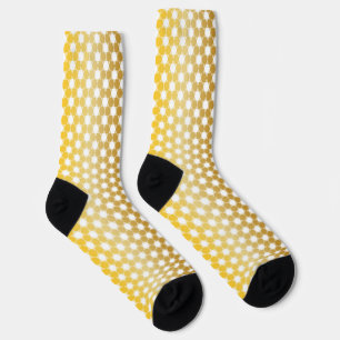 Gold Jewish Star Pattern Vakantie Sokken