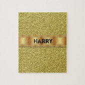 Gold Jigzaag Puzzle Legpuzzel (Verticaal)