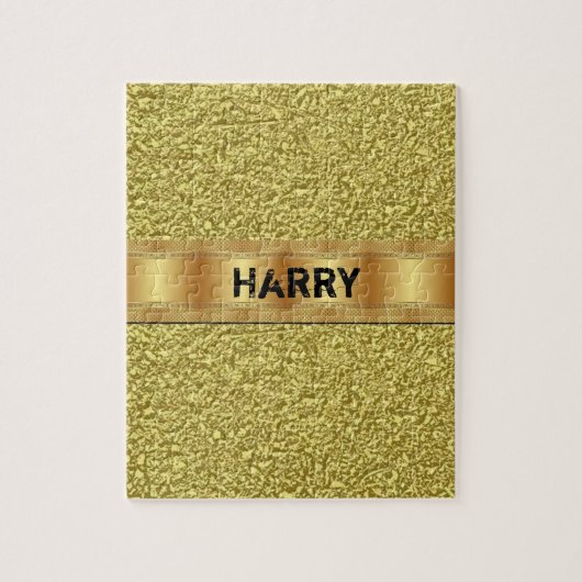 Gold Jigzaag Puzzle Legpuzzel (Verticaal)