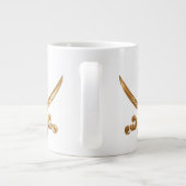 Gold Jolly Roger Grote Koffiekop (Achterkant)