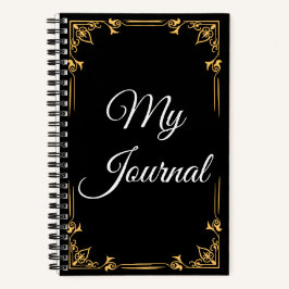Gold Journal-notitieboek Notitieboek