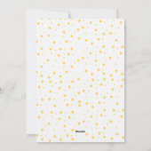 Gold JOY en Stars | Foto Holiday Kaart (Achterkant)