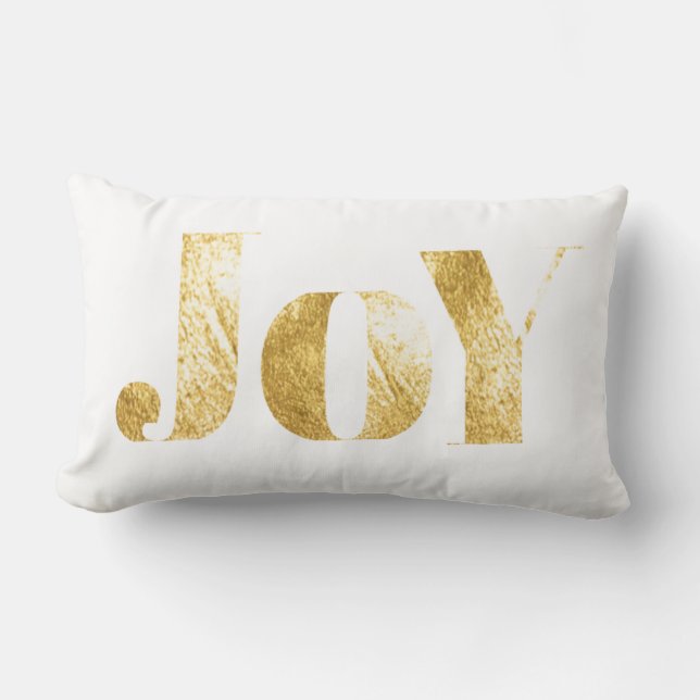 Gold JOY Pillow Kussen (Voorkant)