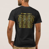 Gold Judah Lion T-shirt (Achterkant)