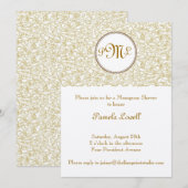 Gold Julep Scroll Kaart (Voorkant / Achterkant)