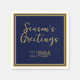 Gold Justice Columns Law Firm Season's Greetings  Servet