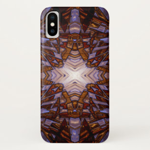 Gold kaleidoscoop Case-Mate iPhone case