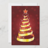 Gold Kerstboom-uitvindingen Kaart (Voorkant)