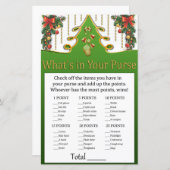 Gold kerstboom Wat zit er in je paardenspel? (Voorkant / Achterkant)