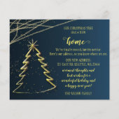 Gold-kerstboom: we hebben Kaart verplaatst (Voorkant)