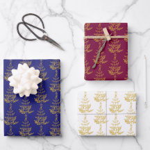 Gold kerstboomfeestdag